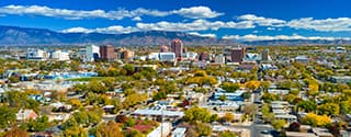 Photo of Albuquerque, New Mexico skyline.