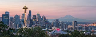 Photo of Seattle, Washington skyline.