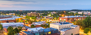 Photo of Salem, Oregon skyline.
