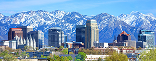 Photo of Salt Lake City, Utah skyline.