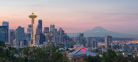 Photo of Seattle, Washington skyline.