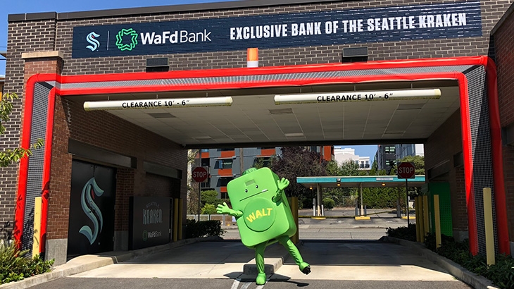 WaFd Walt Seattle Kraken Fan.