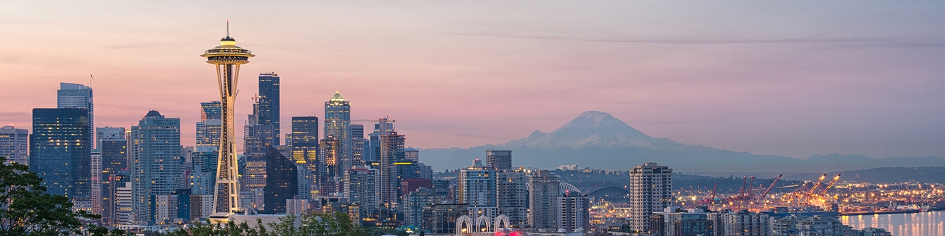 Photo of Seattle, Washington skyline.
