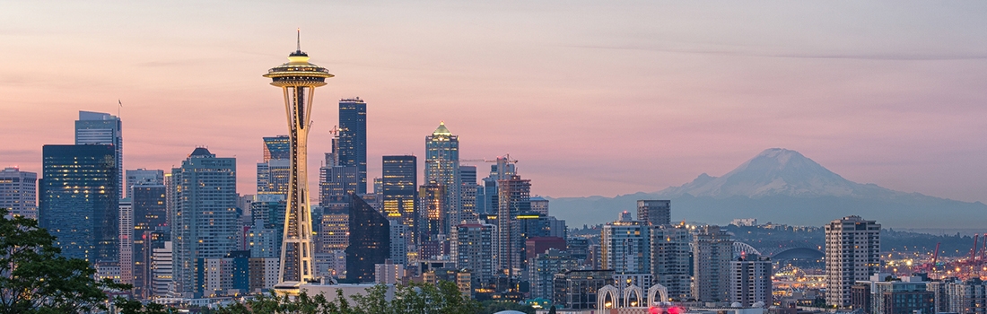 Photo of Seattle, Washington skyline.