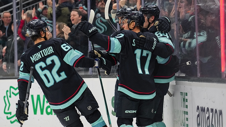 Seattle Kraken in action.