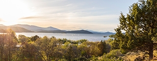 Photo of Klamath Falls, Oregon skyline.