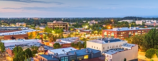 Photo of Salem, Oregon skyline.