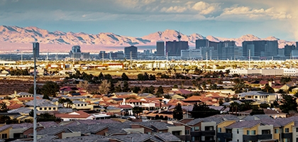 Photo of Las Vegas, Nevada skyline.