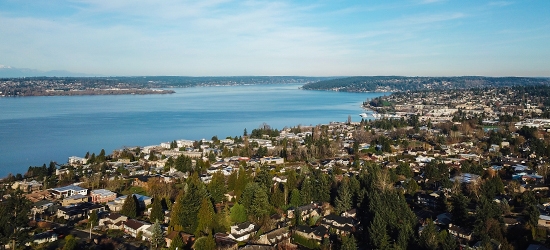 Photo of Kirkland, Washington skyline.