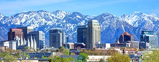 Photo of Salt Lake City, Utah skyline.