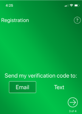 Treasury Express Mobile App Enter OTP screen