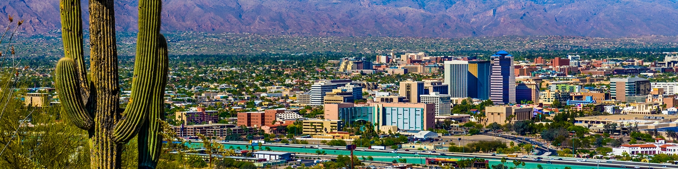 Downtown skyline in Tucson, Arizona