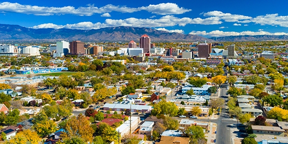 Photo of Albuquerque, Nuevo Mexico skyline.