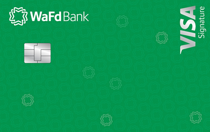 WaFd Bank Cash Back Credit Card.