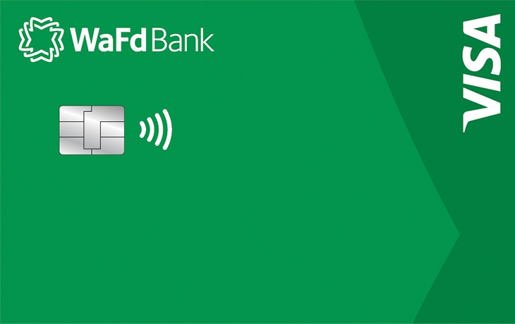 WaFd Bank contactless debit card