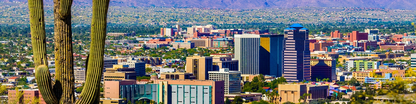 Photo of Tucson, Arizona skyline.