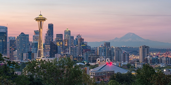 Photo of Seattle, Washington skyline.