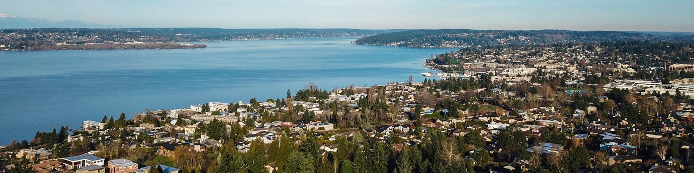 Photo of Kirkland, Washington skyline.
