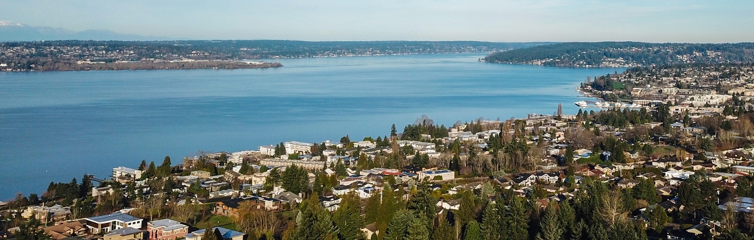 Photo of Kirkland, Washington skyline.