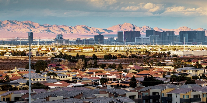 Photo of Las Vegas, Nevada skyline.