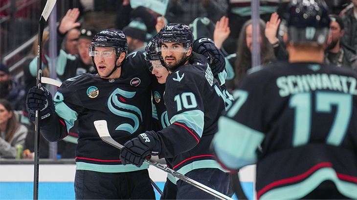 Seattle Kraken in action.