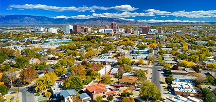 Photo of Albuquerque, Nuevo Mexico skyline.